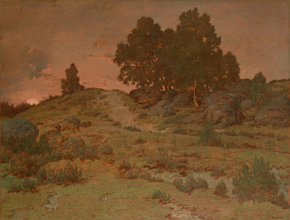 Теодор Руссо Twilight Landscape